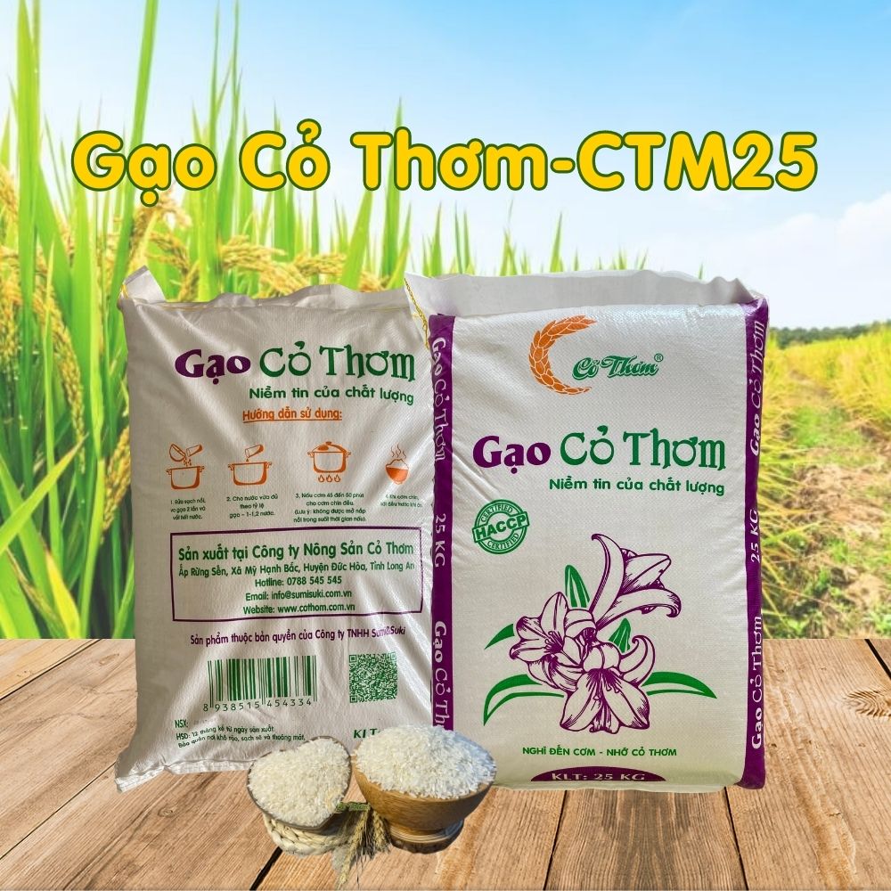 Gạo Cỏ Thơm - CTM25